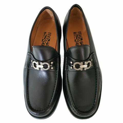 Sell Salvatore Ferragamo Geneva 2 Loafers - Black | HuntStreet.com